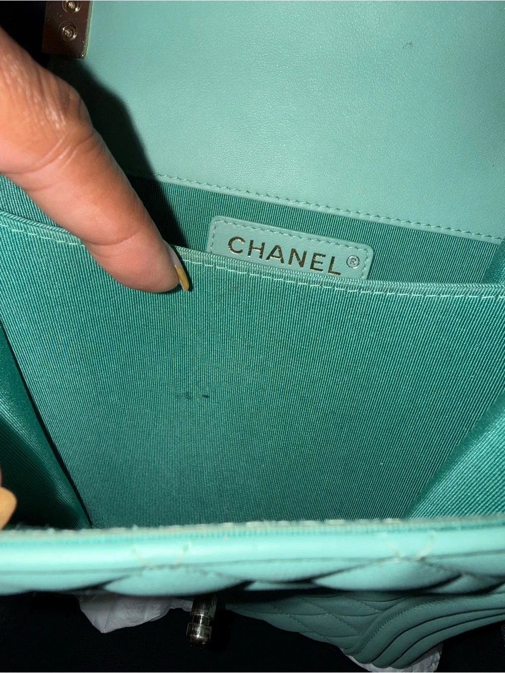 CHANEL classic boy